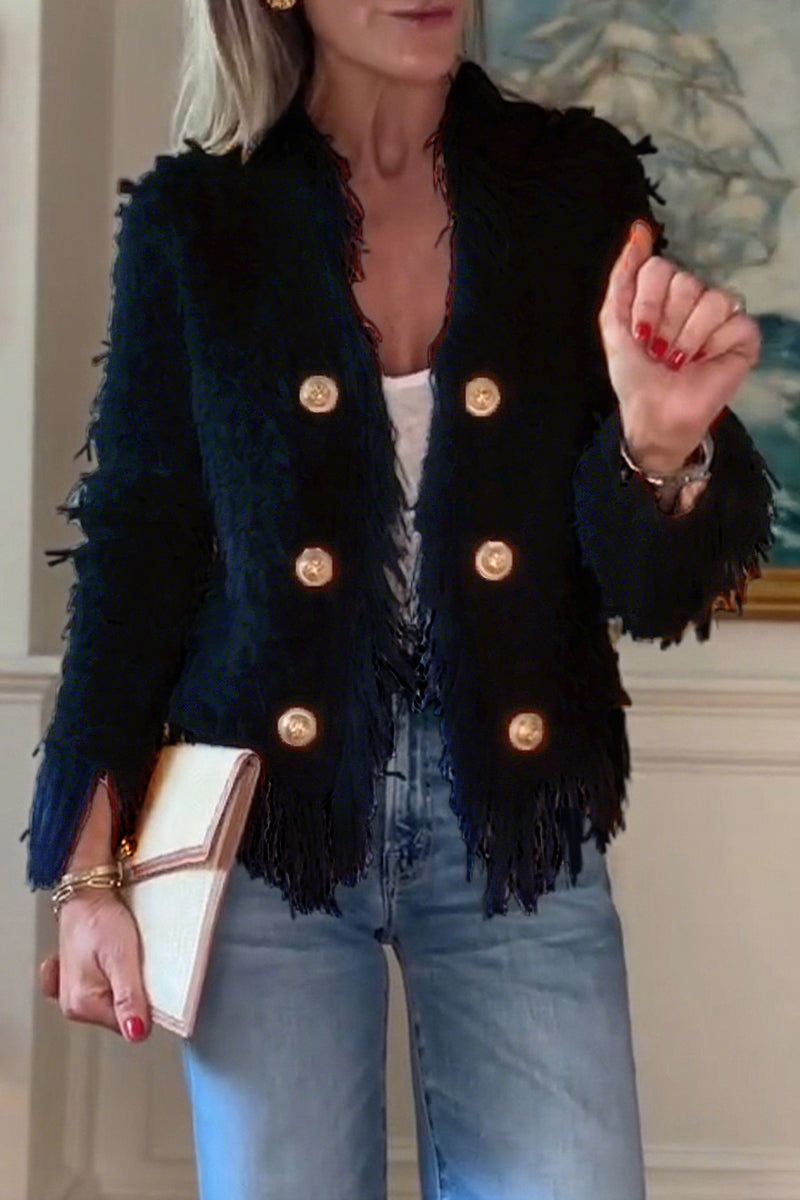 Tassel Cardigan Jacket