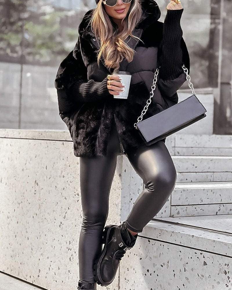 Pam - Hooded Wool Coat