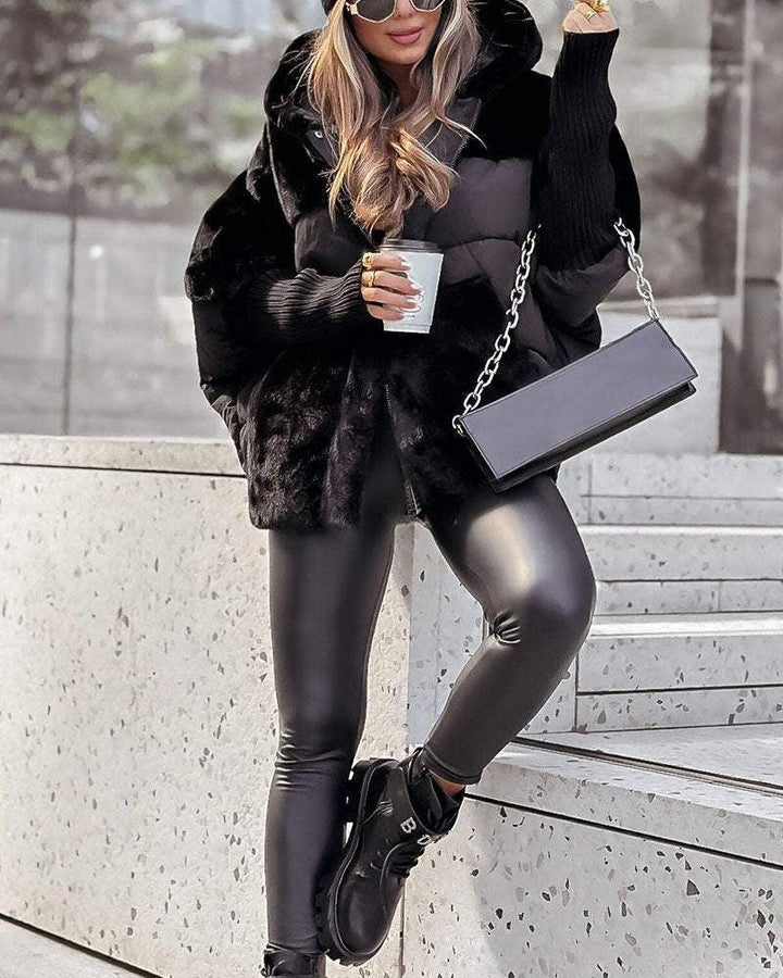 Pam - Hooded Wool Coat