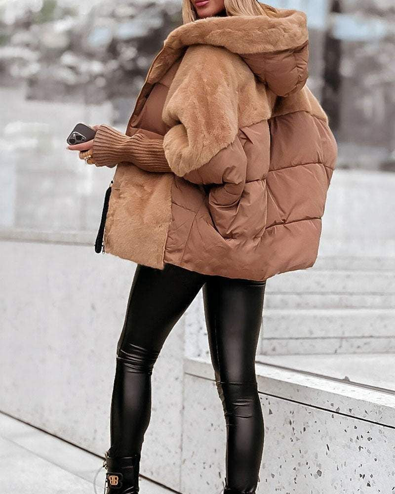 Pam - Hooded Wool Coat