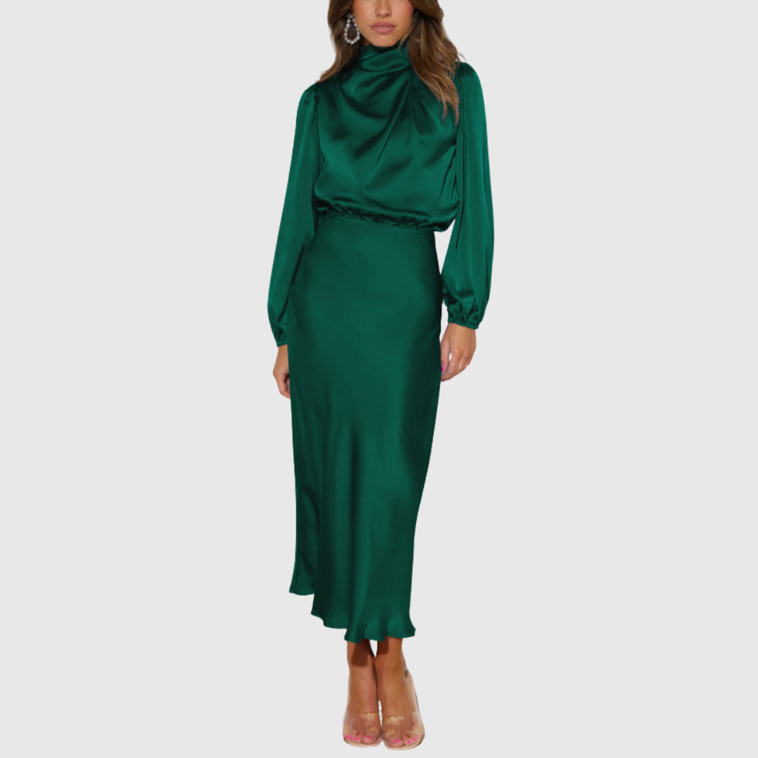 Maristella | Luxury Satin Dress