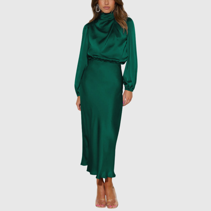 Maristella | Luxury Satin Dress