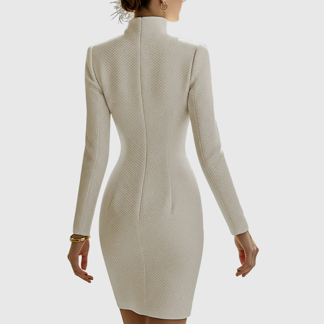 Harriet | Hourglass Leather Dress