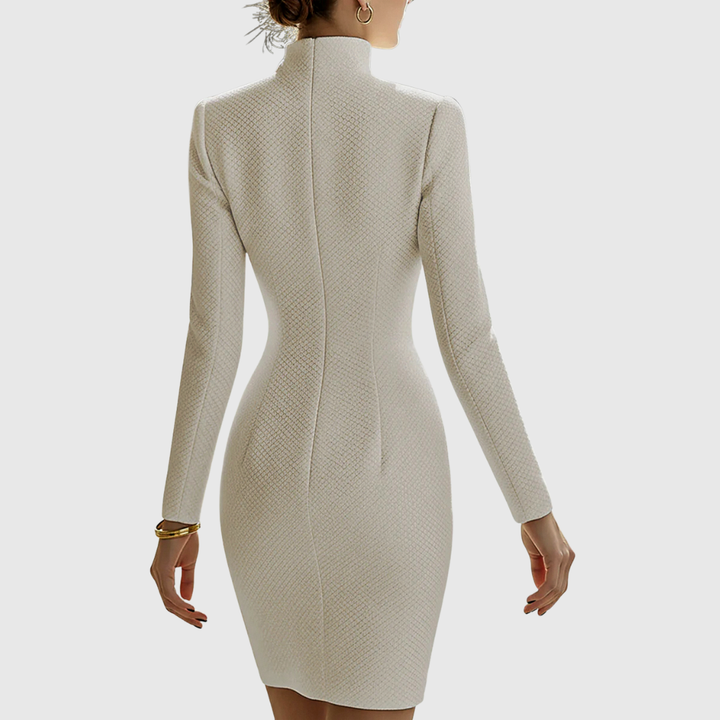 Harriet | Hourglass Leather Dress