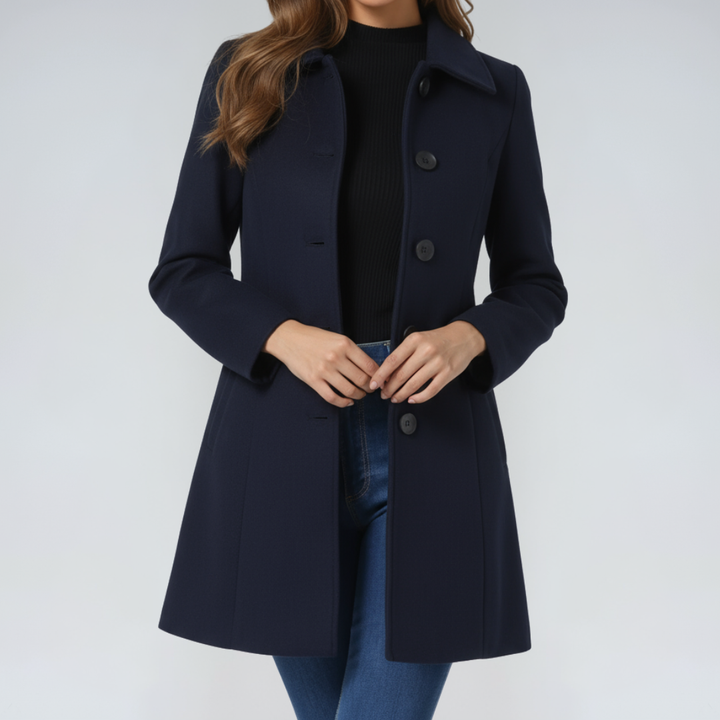 Ruby | Single Breasted Winter Trench Coat