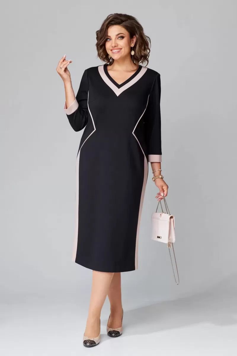 Fenna | Elegant V-Neck Dress