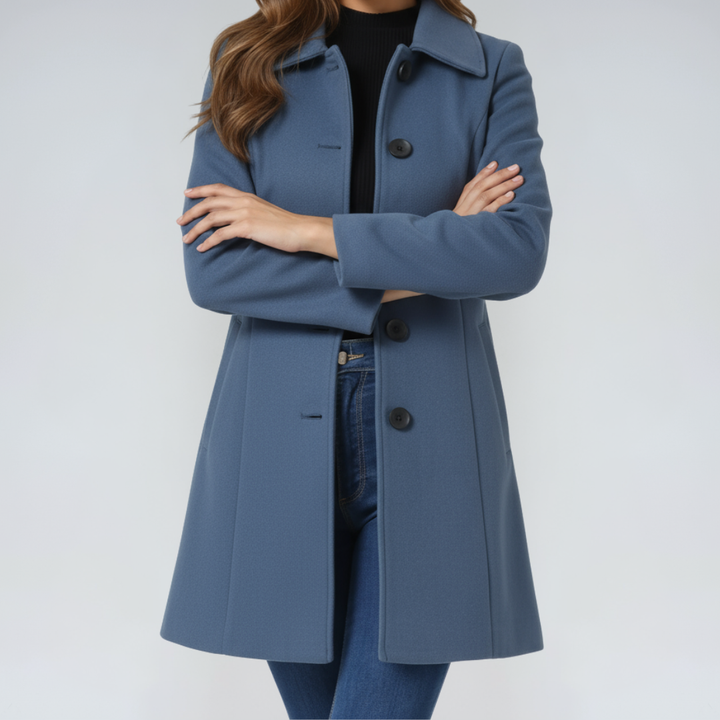 Ruby | Single Breasted Winter Trench Coat