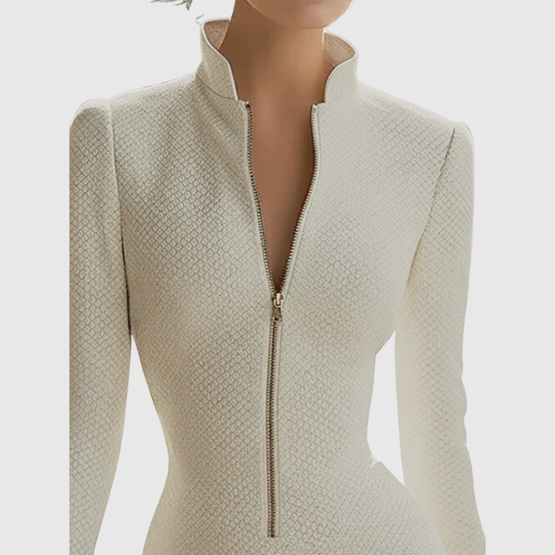 Harriet | Hourglass Leather Dress