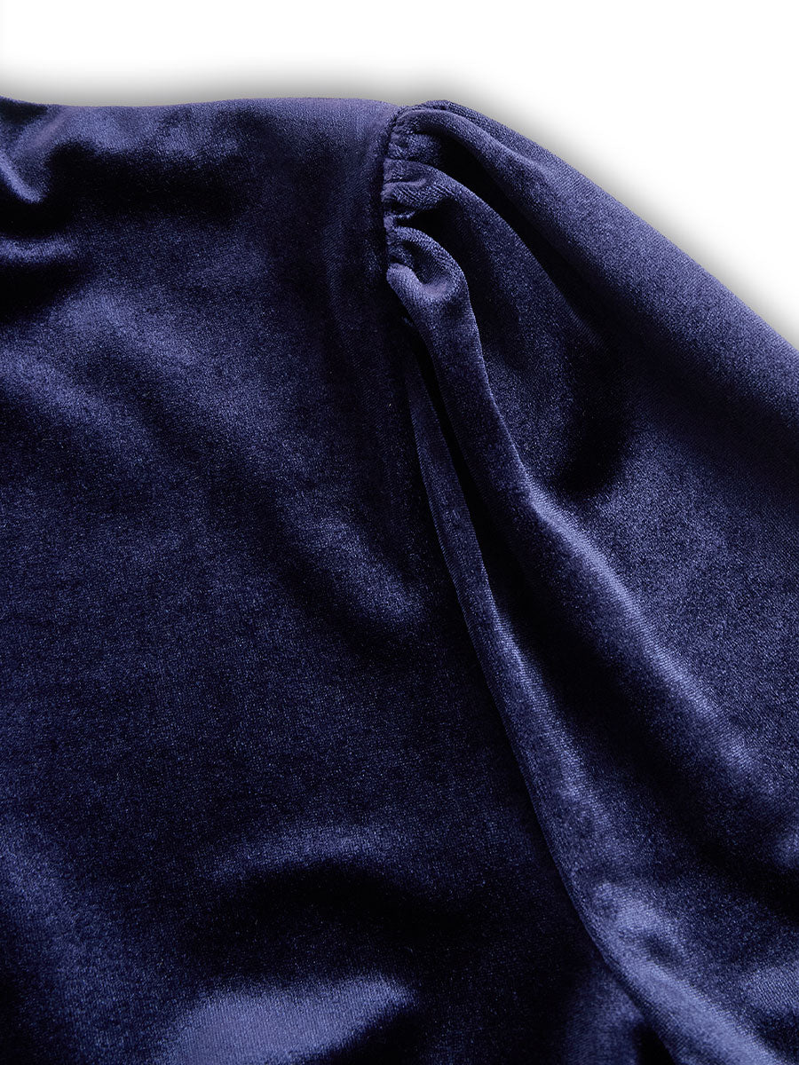 Sibella | Navy Long-Sleeve Dress