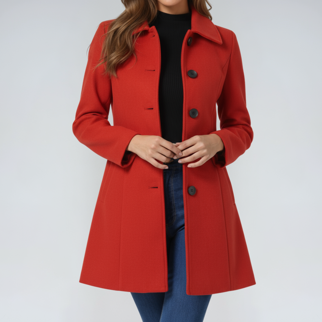 Ruby | Single Breasted Winter Trench Coat