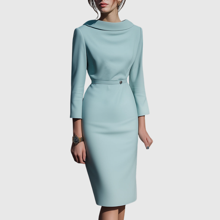 Alice | Draped Pencil Dress