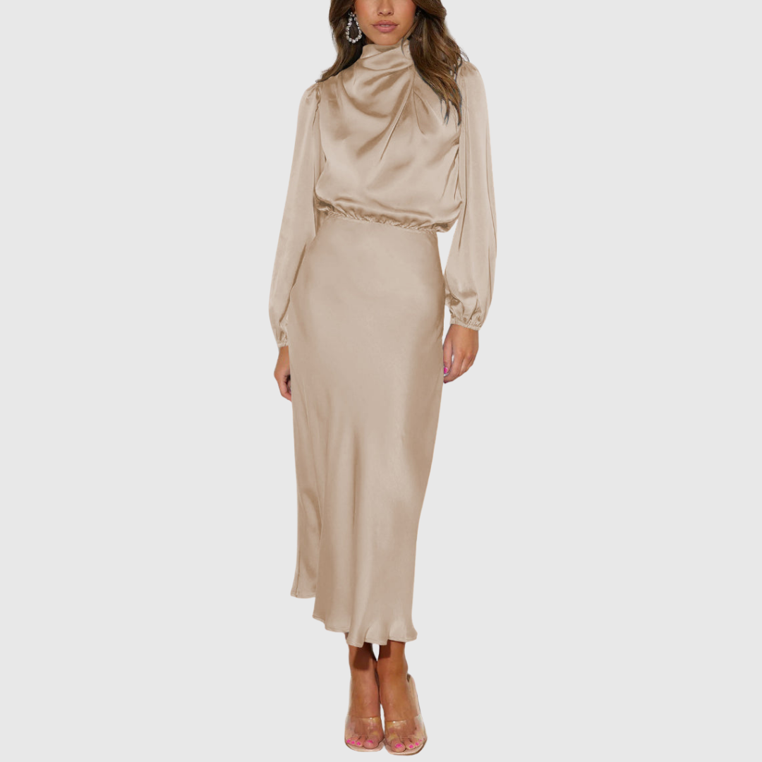 Maristella | Luxury Satin Dress