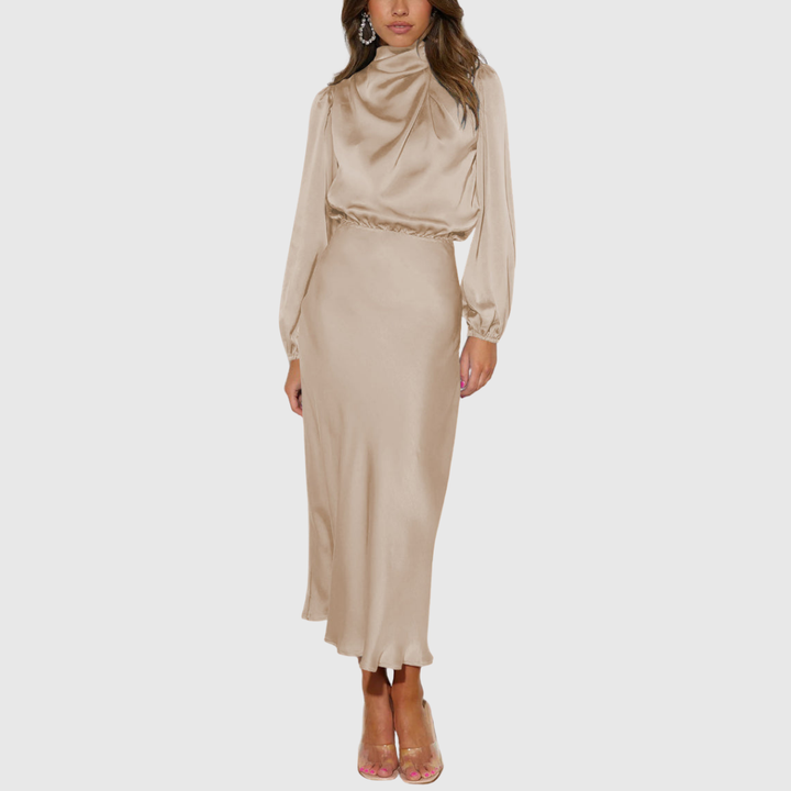 Maristella | Luxury Satin Dress