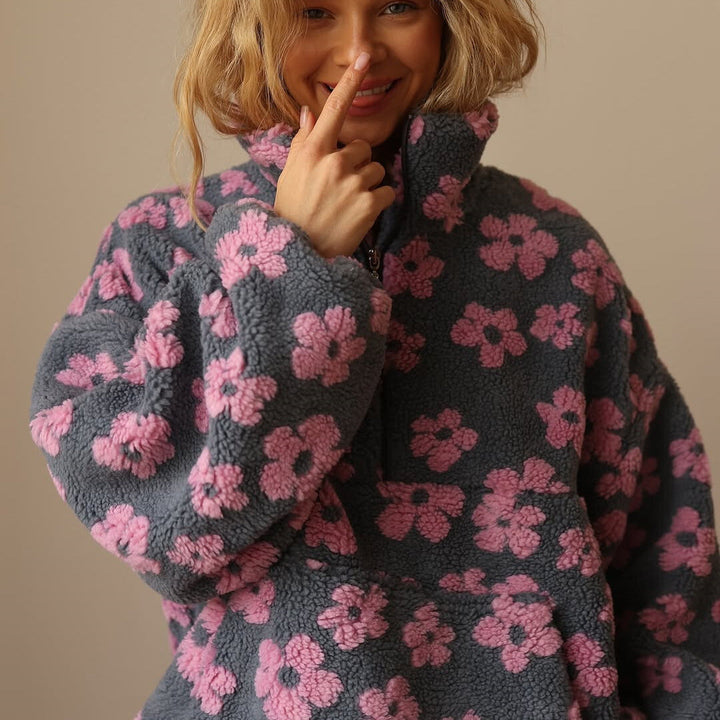 Vivian – The Cozy Floral Fleece