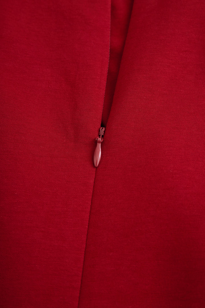 Ruby | Burgundy Sleeveless Dress