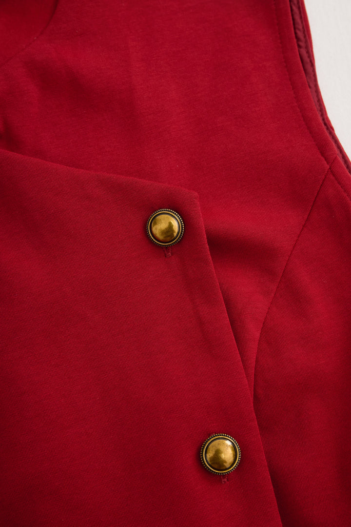 Ruby | Burgundy Sleeveless Dress