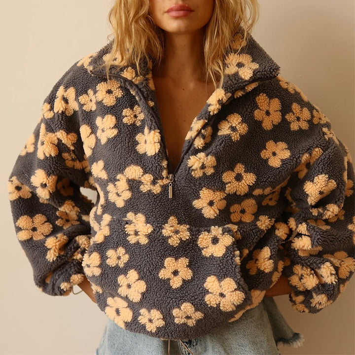 Vivian – The Cozy Floral Fleece