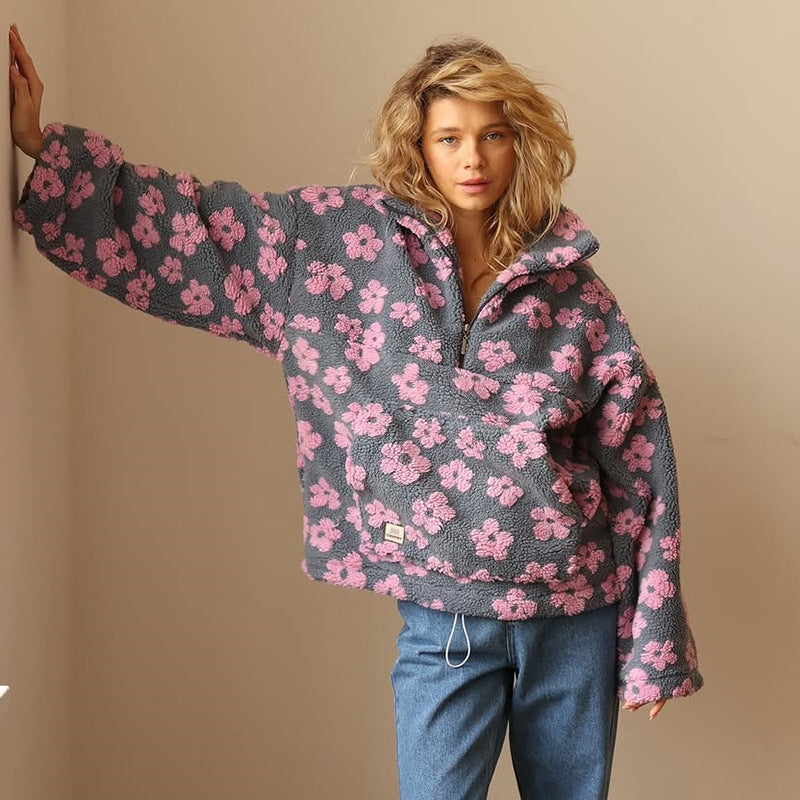 Vivian – The Cozy Floral Fleece