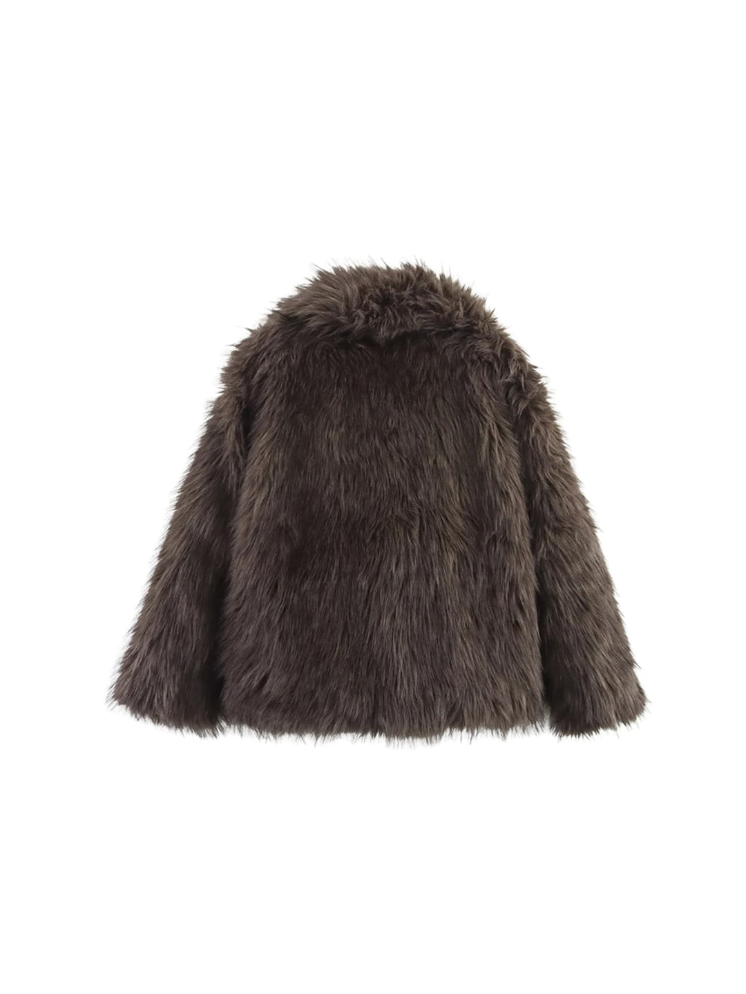 Neldrin Folded Collar Fleece Coat