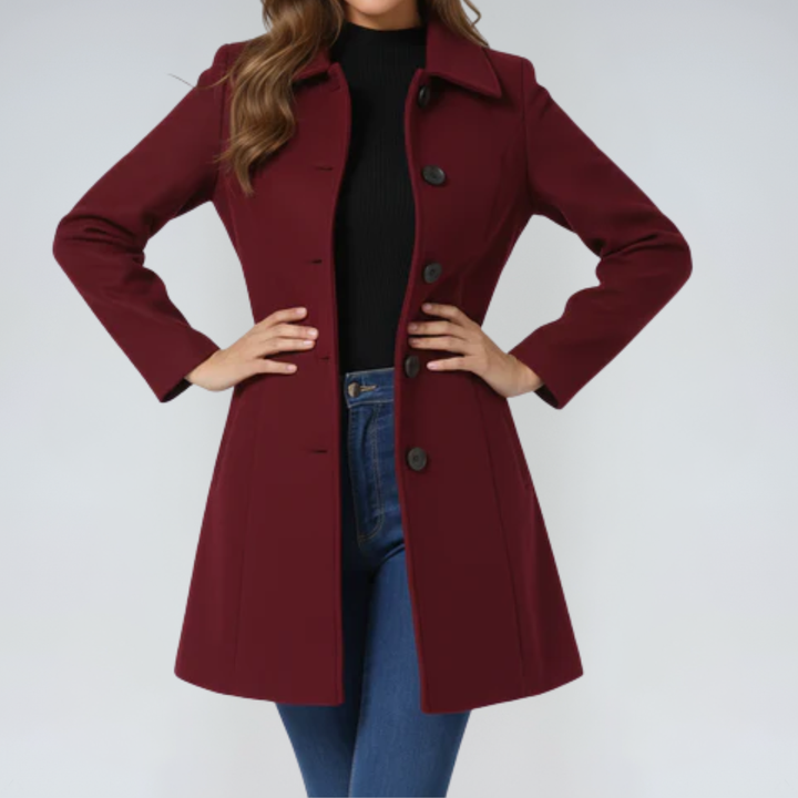 Ruby | Single Breasted Winter Trench Coat