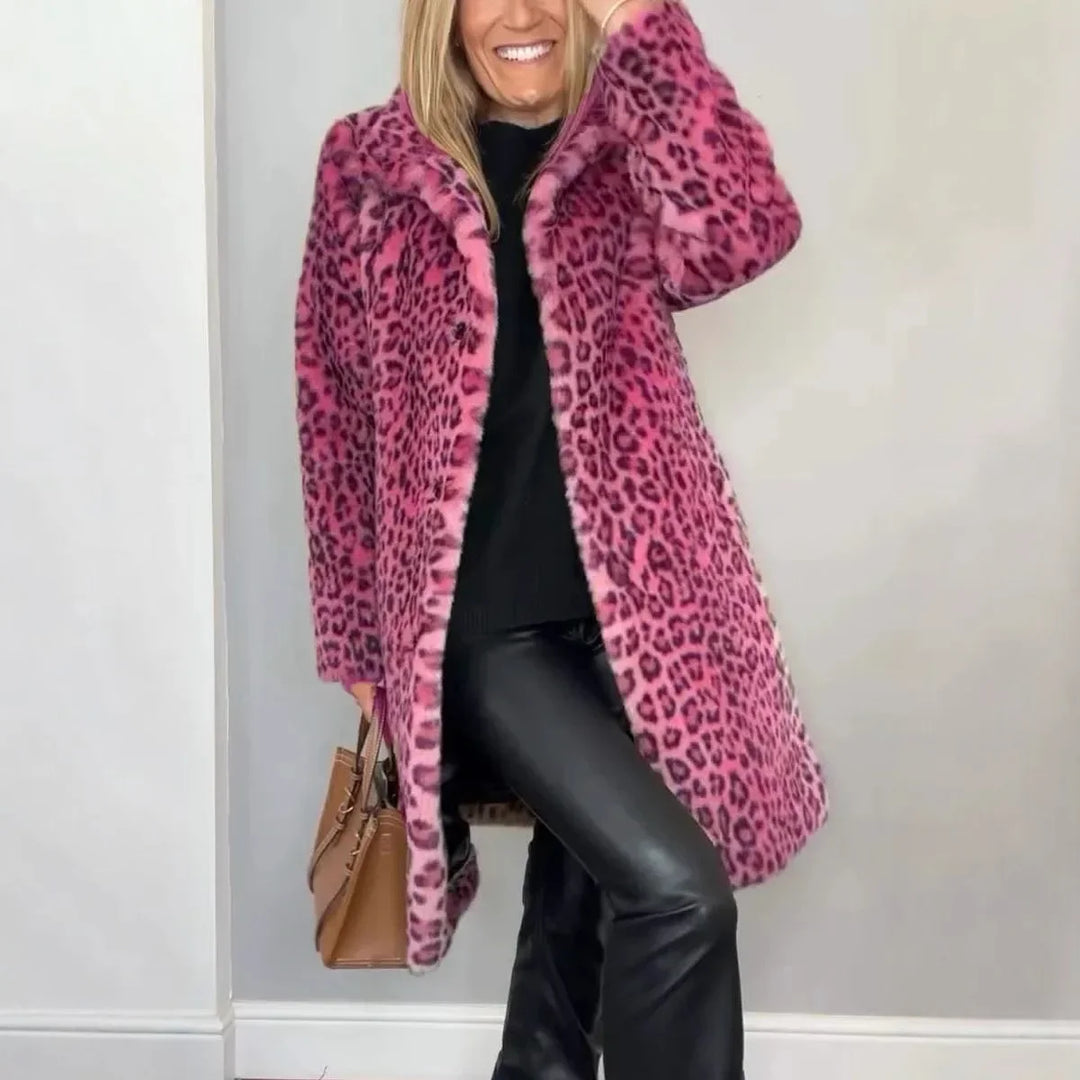 Amelia | Luxe Leopard Coat
