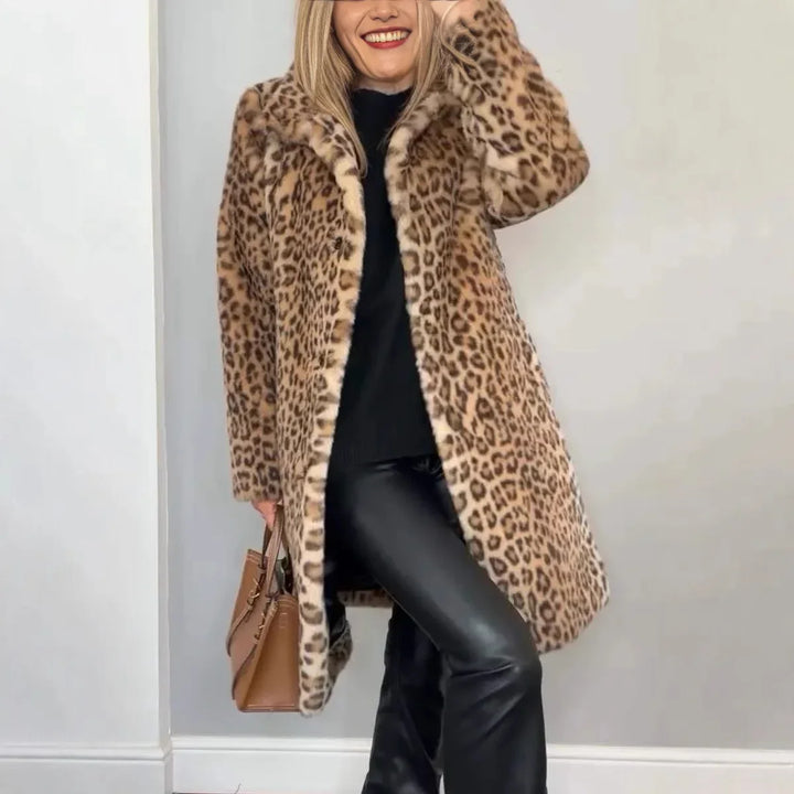 Amelia | Luxe Leopard Coat