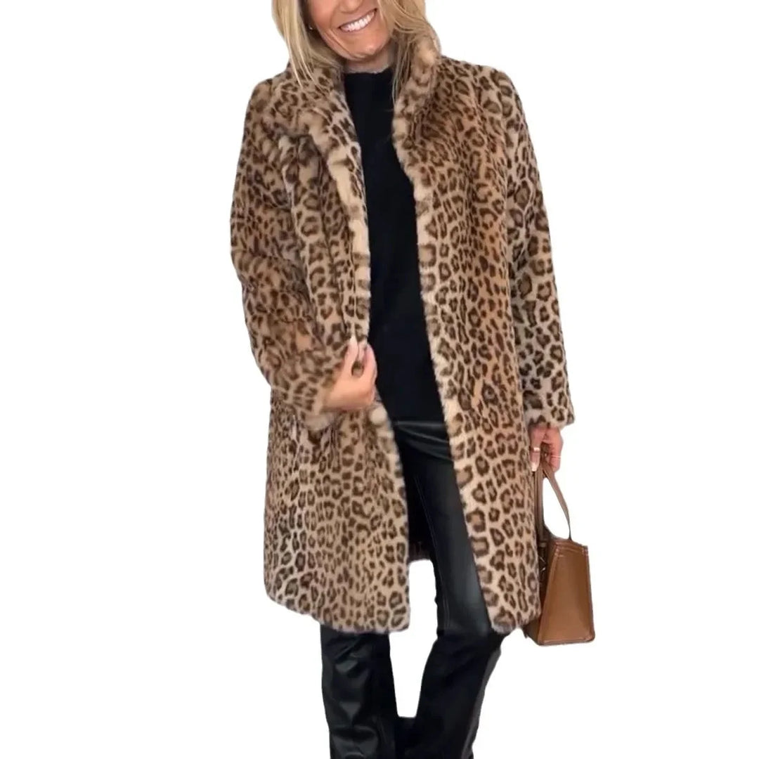 Amelia | Luxe Leopard Coat