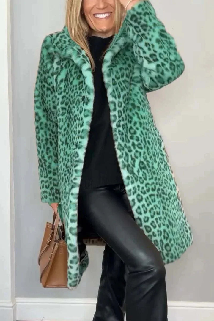 Amelia | Luxe Leopard Coat