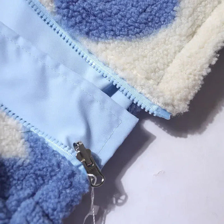 Dianne – Reversible Heart-Print Comfort Jacket