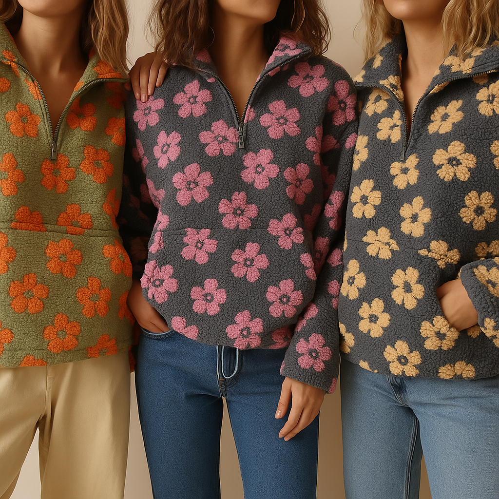 Vivian – The Cozy Floral Fleece